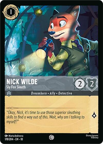 Nick Wilde - Sly Fox Sleuth #178 Whispers in the Well