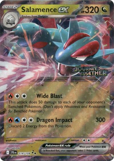 Salamence ex #114 Miscellaneous Cards & Products