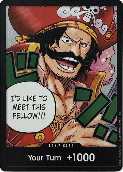 DON!! Card (Gol.D.Roger) #promo Carrying On His Will
