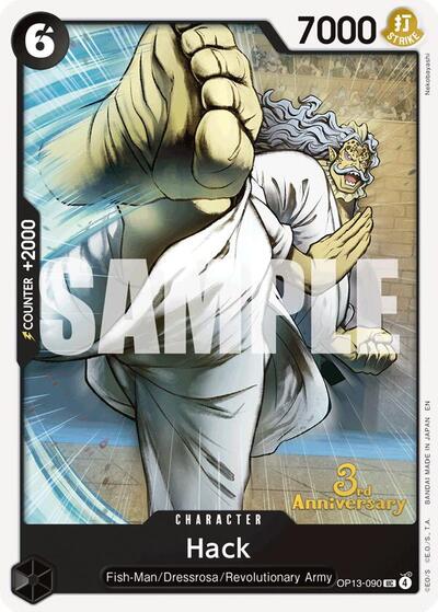 Hack #OP13-090 Carrying On His Will: 3rd Anniversary Tournament Cards