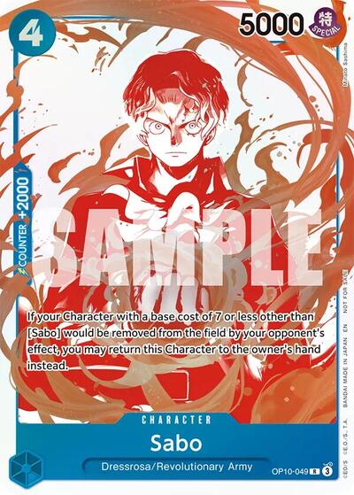 Sabo - OP10-049 (3rd Anniversary Treasure Campaign Pack) #OP10-049 One Piece Promotion Cards