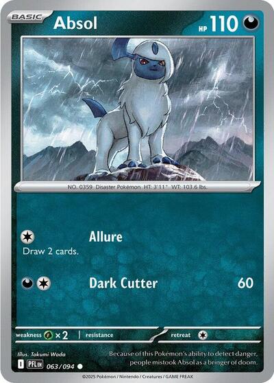 Absol #63 Phantasmal Flames