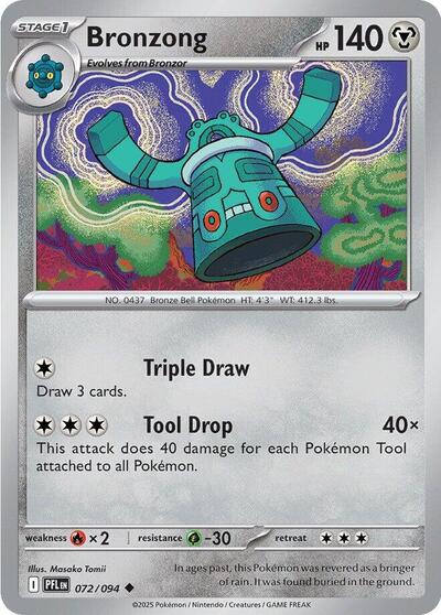 Bronzong #72 Phantasmal Flames