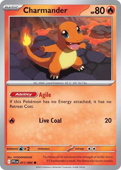Charmander #11 Phantasmal Flames