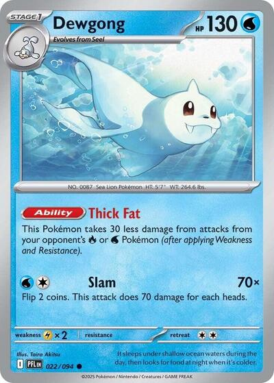 Dewgong #22 Phantasmal Flames