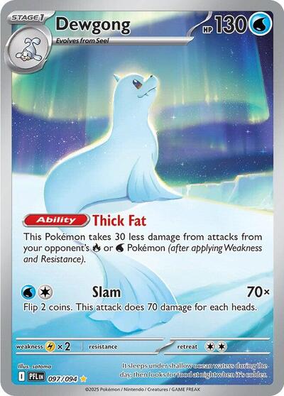 Dewgong #97 Phantasmal Flames