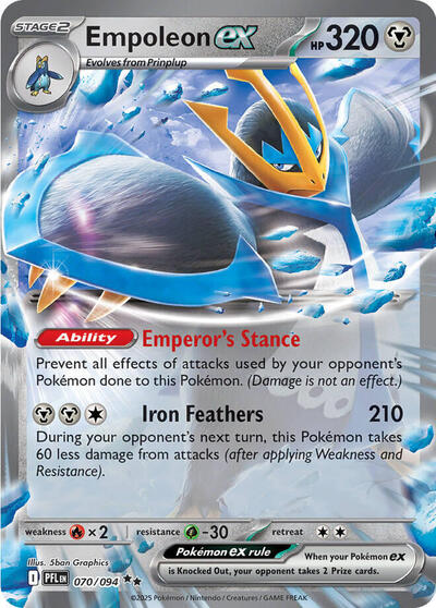 Empoleon ex #70 Phantasmal Flames