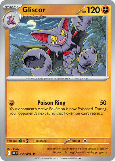 Gliscor #50 Phantasmal Flames