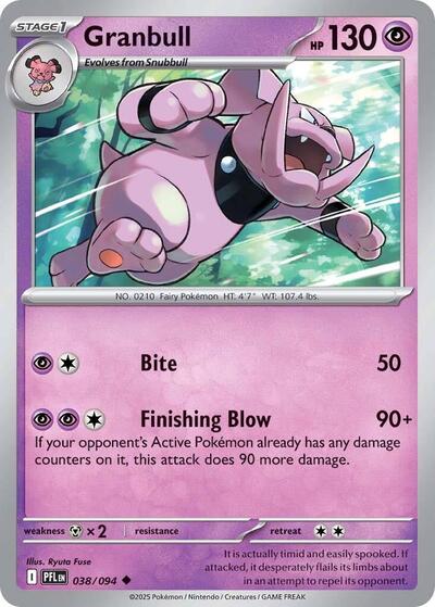 Granbull #38 Phantasmal Flames