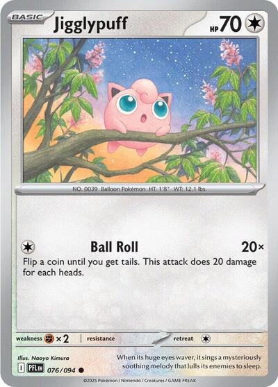 Jigglypuff #76 Phantasmal Flames