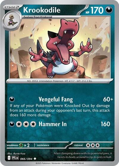 Krookodile #66 Phantasmal Flames