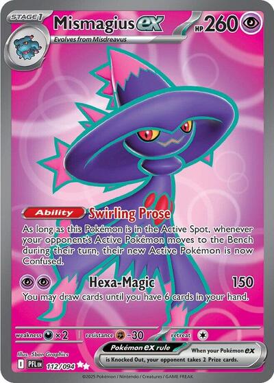 Mismagius ex #112 Phantasmal Flames