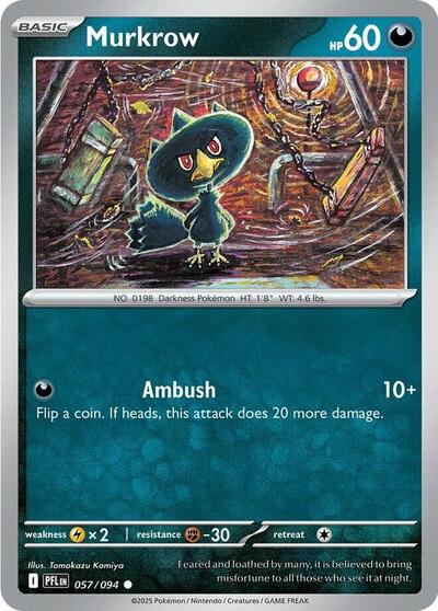 Murkrow #57 Phantasmal Flames