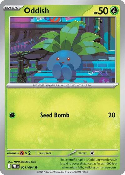 Oddish #1 Phantasmal Flames