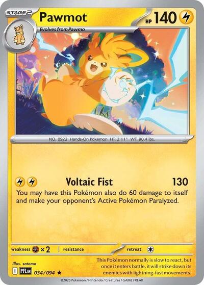 Pawmot #34 Phantasmal Flames