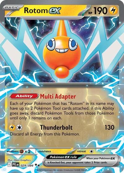 Rotom ex #29 Phantasmal Flames