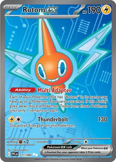 Rotom ex #111 Phantasmal Flames
