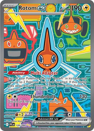 Rotom ex #126 Phantasmal Flames