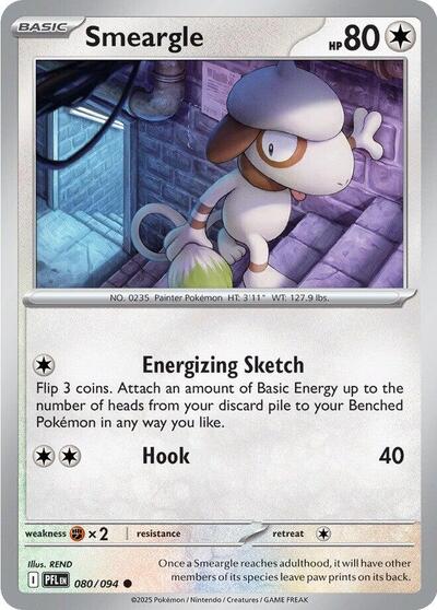 Smeargle #80 Phantasmal Flames
