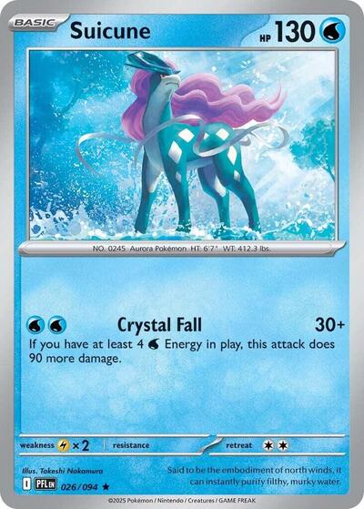 Suicune #26 Phantasmal Flames
