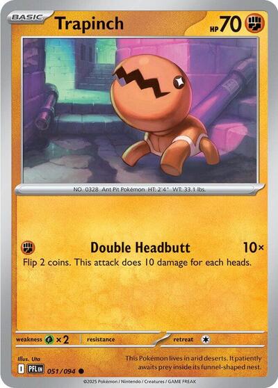 Trapinch #51 Phantasmal Flames