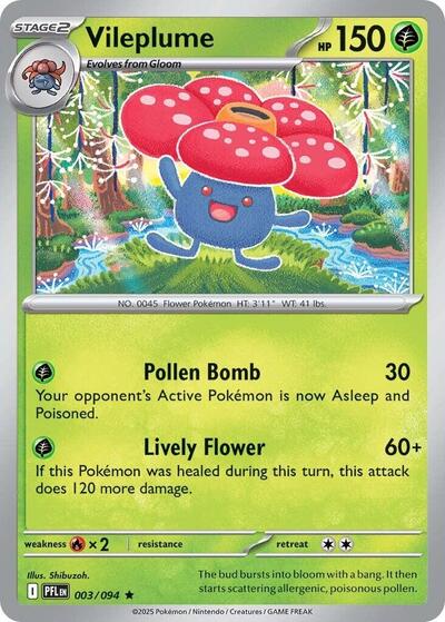 Vileplume #3 Phantasmal Flames