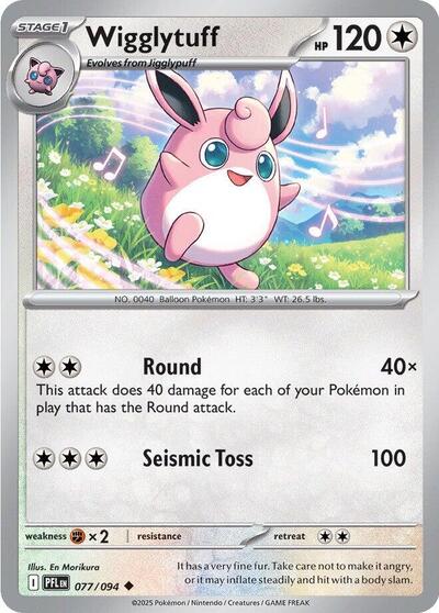 Wigglytuff #77 Phantasmal Flames