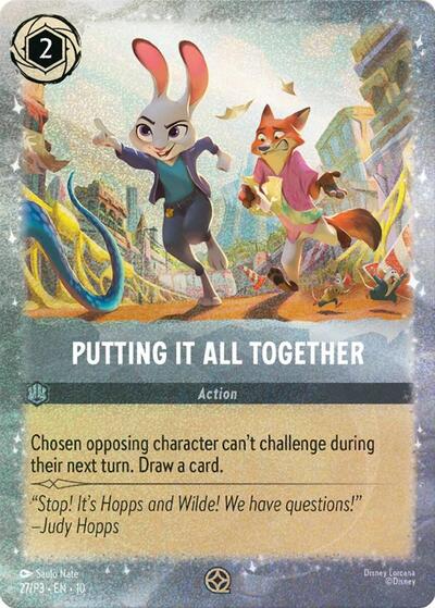 Putting It All Together #27 Disney Lorcana Promo Cards