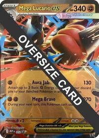 Mega Lucario ex #12 Jumbo Cards