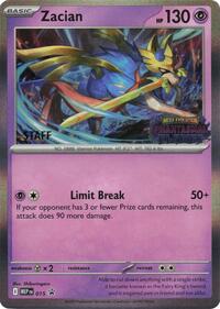 Zacian - 015 [Staff] #15 Mega Evolution Promo