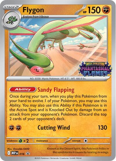 Flygon #16 Mega Evolution Promo