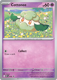 Cottonee #18 Mega Evolution Promo