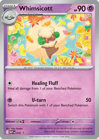 Whimsicott #19 Mega Evolution Promo