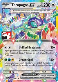 Terapagos ex #128 Prize Pack Series Cards