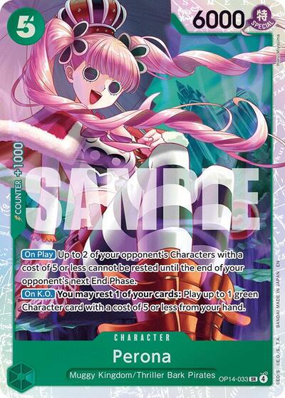 Perona #OP14-033 The Azure Sea's Seven