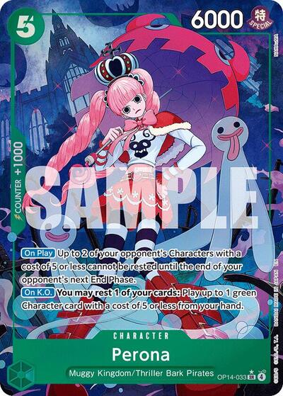 Perona - OP14-033 (Alternate Art) #OP14-033 The Azure Sea's Seven
