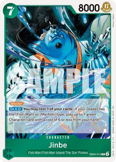 Jinbe #EB04-015 The Azure Sea's Seven