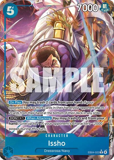Issho - EB04-022 (Alternate Art) #EB04-022 The Azure Sea's Seven