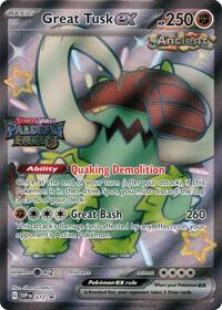 Great Tusk ex - 072 #72 Miscellaneous Cards & Products