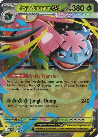 Mega Venusaur ex #13 Mega Evolution Promo