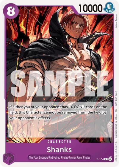 Shanks (Store Tournament 2025 Vol. 4) #P-104 One Piece Promotion Cards