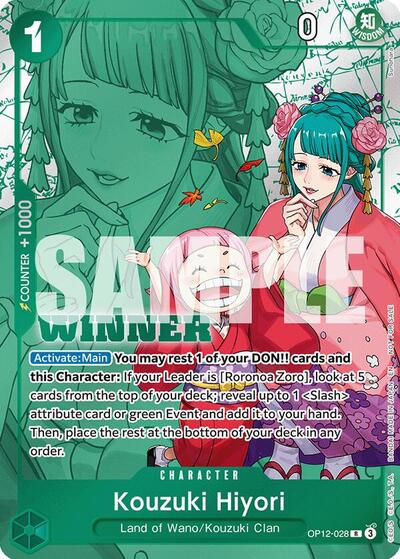 Kouzuki Hiyori (Winner Pack 2026 Vol. 1) #OP12-028 One Piece Promotion Cards
