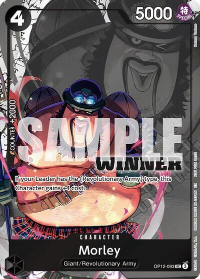 Morley (Winner Pack 2026 Vol. 1) #OP12-093 One Piece Promotion Cards