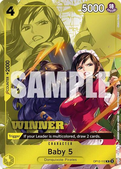 Baby 5 (Winner Pack 2026 Vol. 1) #OP12-112 One Piece Promotion Cards