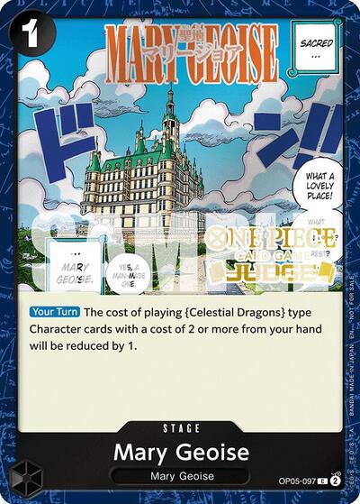 Mary Geoise (Judge Pack Vol. 7) #OP05-097 One Piece Promotion Cards