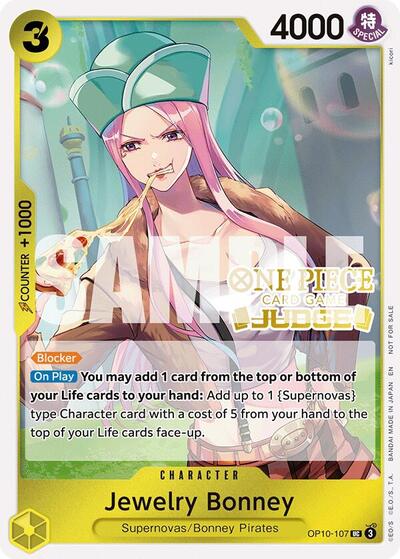 Jewelry Bonney (Judge Pack Vol. 7) #OP10-107 One Piece Promotion Cards