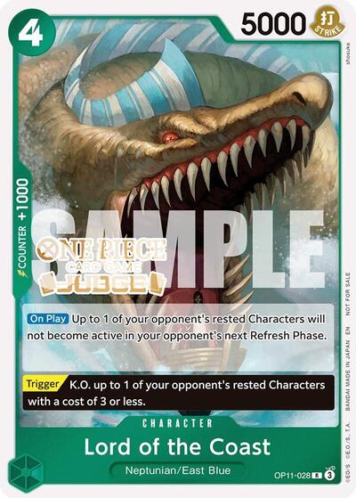 Lord of the Coast (Judge Pack Vol. 7) #OP11-028 One Piece Promotion Cards
