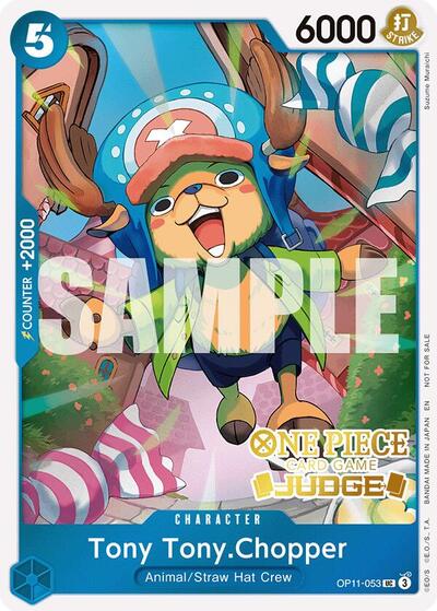 Tony Tony.Chopper (Judge Pack Vol. 7) #OP11-053 One Piece Promotion Cards