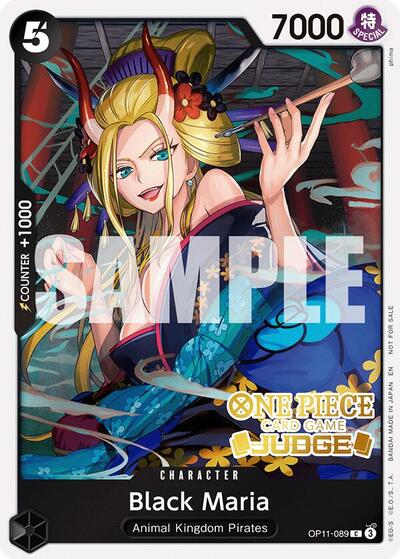 Black Maria (Judge Pack Vol. 7) #OP11-089 One Piece Promotion Cards