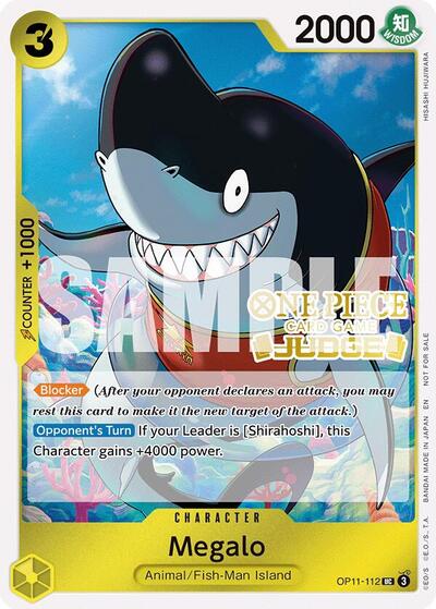 Megalo (Judge Pack Vol. 7) #OP11-112 One Piece Promotion Cards